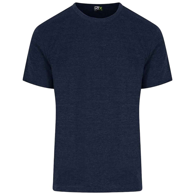 Navy - Front - PRO RTX Adults Unisex T-Shirt