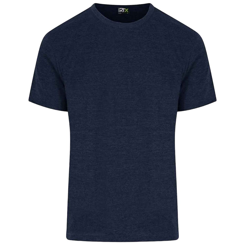 Navy - Front - PRO RTX Adults Unisex T-Shirt