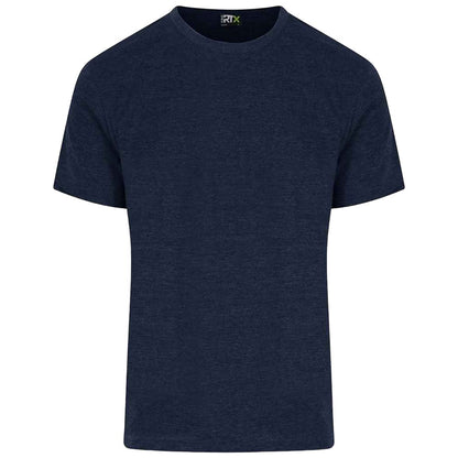 Navy - Front - PRO RTX Adults Unisex T-Shirt