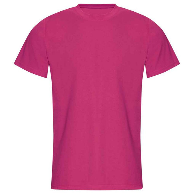 Fuchsia - Front - PRO RTX Adults Unisex T-Shirt