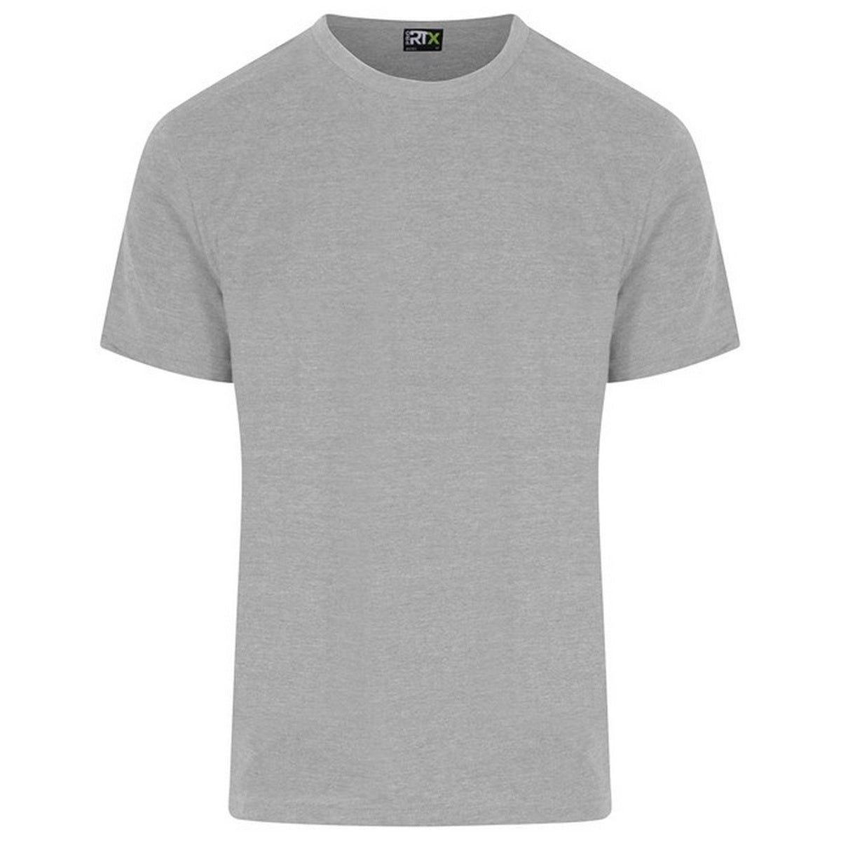 Heather Grey - Front - PRO RTX Adults Unisex T-Shirt