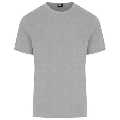 Heather Grey - Front - PRO RTX Adults Unisex T-Shirt
