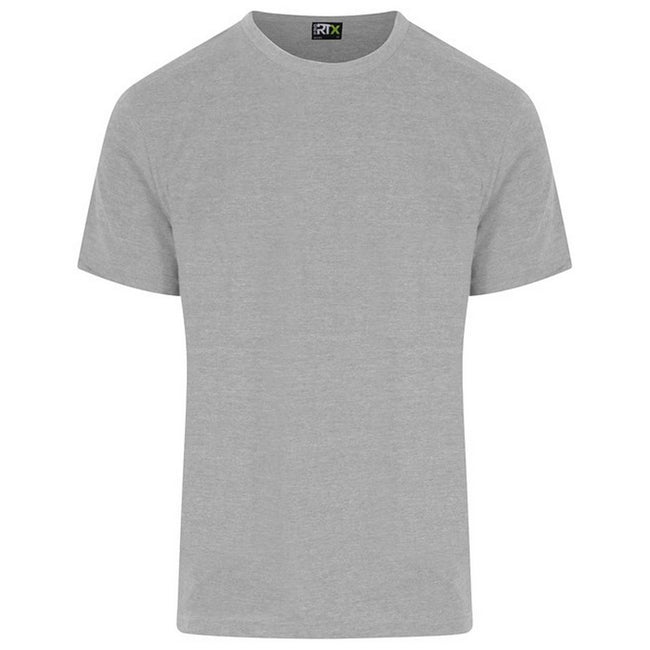Heather Grey - Front - PRO RTX Adults Unisex T-Shirt