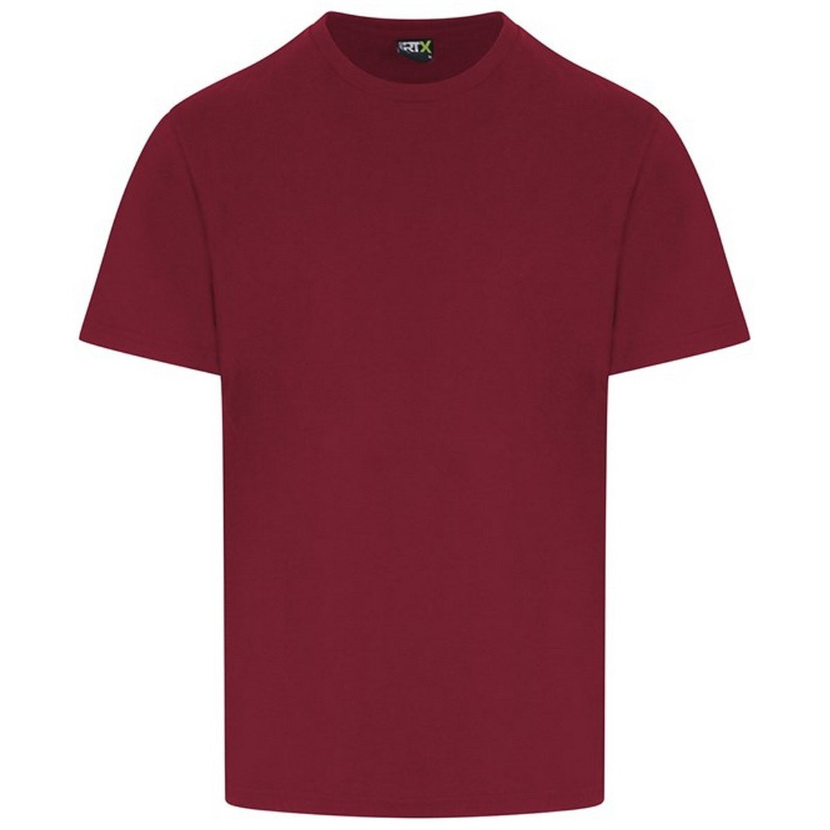 Burgundy - Front - PRO RTX Adults Unisex T-Shirt
