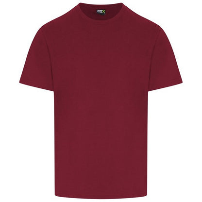 Burgundy - Front - PRO RTX Adults Unisex T-Shirt