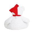 White-Red - Back - Mumbles Zippie Christmas Teddy Bear