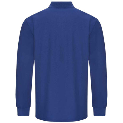 Royal Blue - Back - PRORTX Mens Long-Sleeved Polo Shirt