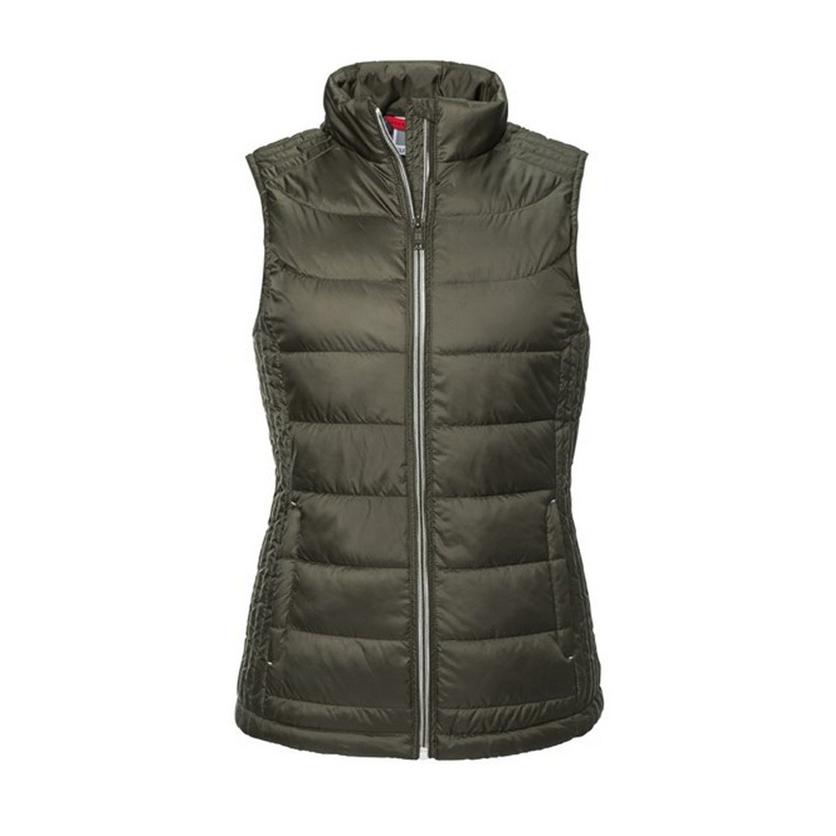 Dark Olive - Front - Russell Womens-Ladies Nano Body Warmer