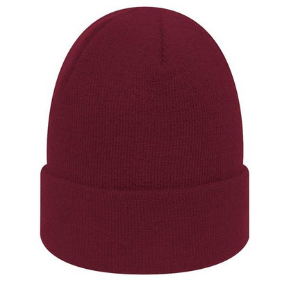 Maroon - Back - New Era Unisex Adult Flag Knitted Beanie