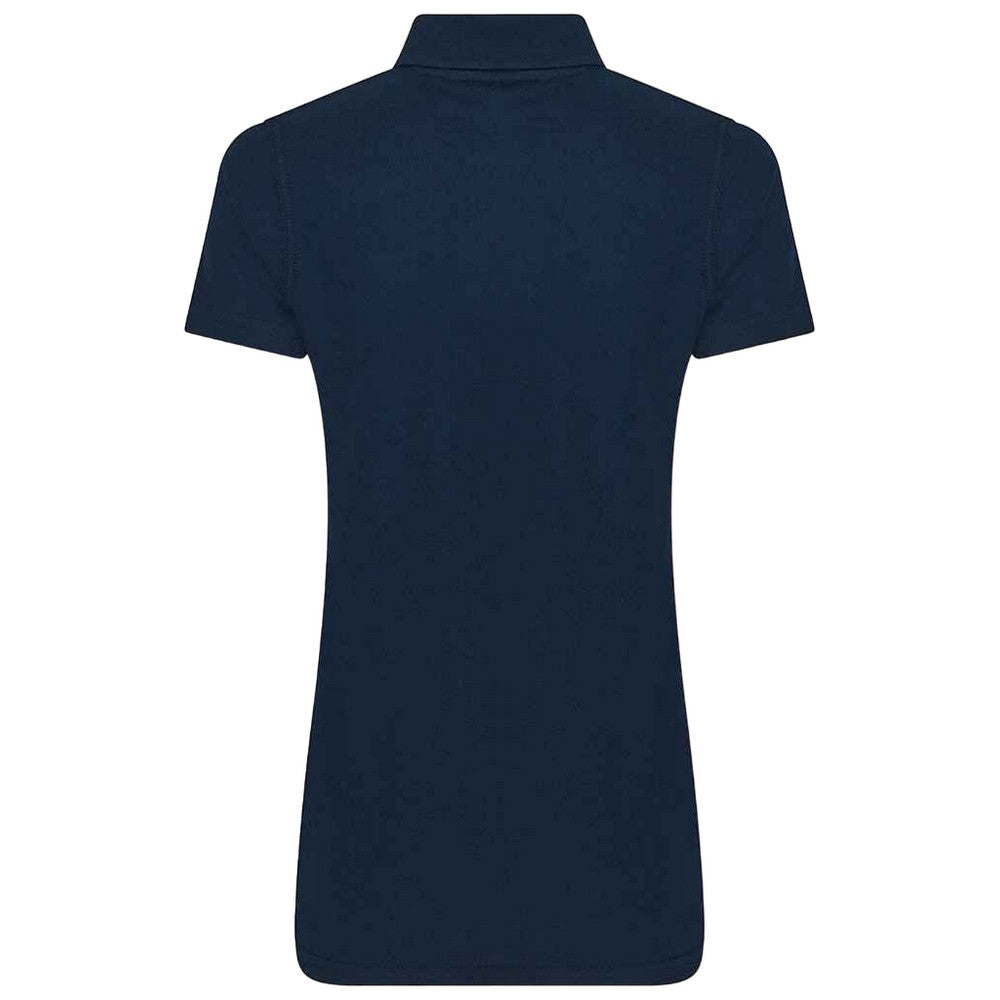 Navy - Back - PRO RTX Womens-Ladies Polo Shirt