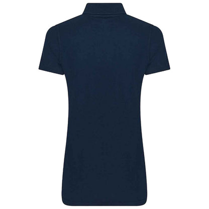 Navy - Back - PRO RTX Womens-Ladies Polo Shirt