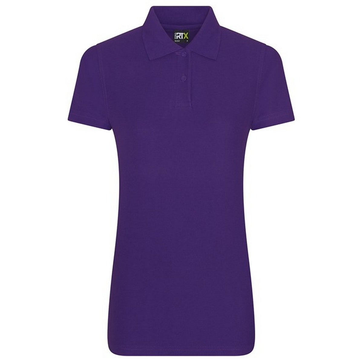 Purple - Front - PRO RTX Womens-Ladies Polo Shirt