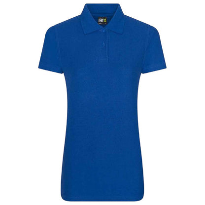 Royal Blue - Front - PRO RTX Womens-Ladies Polo Shirt