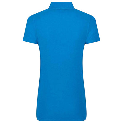 Sapphire Blue - Back - PRO RTX Womens-Ladies Polo Shirt