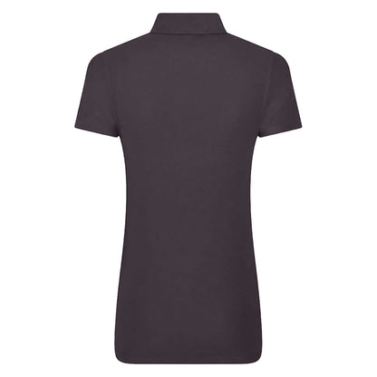 Solid Grey - Back - PRO RTX Womens-Ladies Polo Shirt