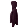 Black - Close up - TriDri Womens-Ladies Sherpa Fleece Quarter Zip Hoodie