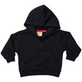 Black - Side - Larkwood Toddler-Baby Hooded Sweatshirt - Hoodie