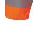 Orange - Pack Shot - Yoko Mens Softflex U-Dry High-Vis Jacket