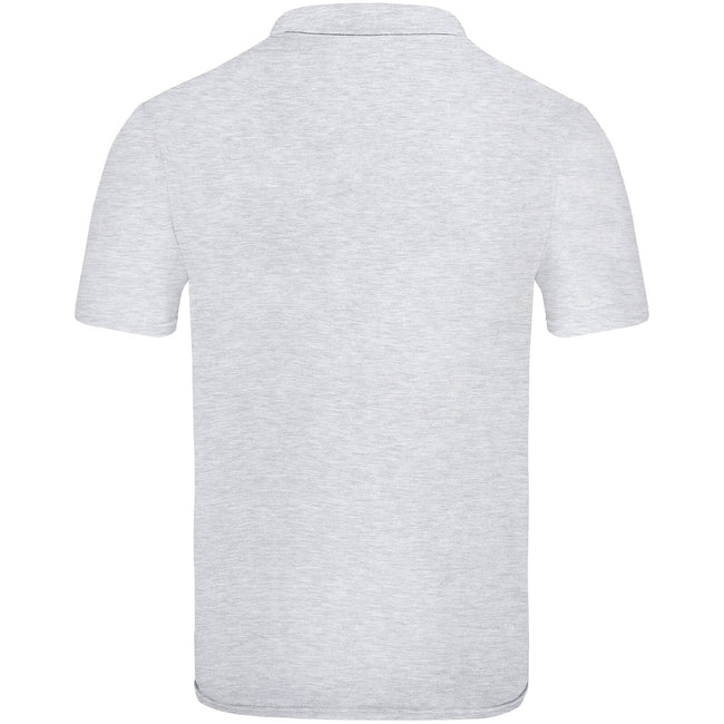 Heather Grey - Back - Fruit Of The Loom Mens Original Polo Shirt