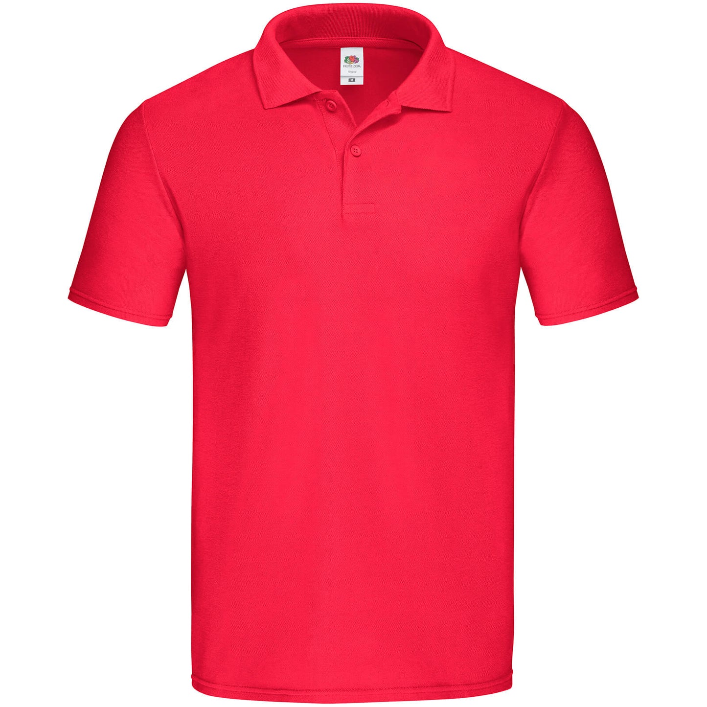 Red - Front - Fruit Of The Loom Mens Original Polo Shirt