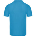 Azure Blue - Back - Fruit Of The Loom Mens Original Polo Shirt