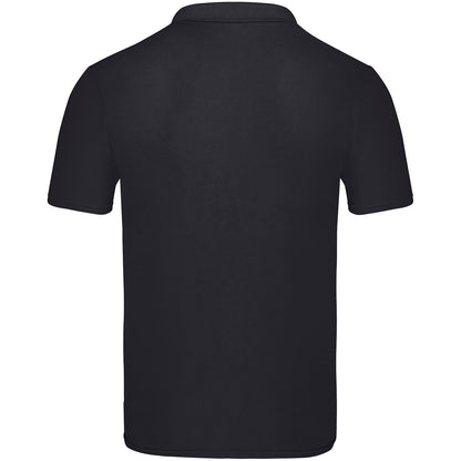 Black - Back - Fruit Of The Loom Mens Original Polo Shirt