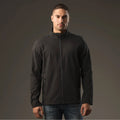 Black - Back - Stormtech Mens Orbiter Soft Shell Jacket