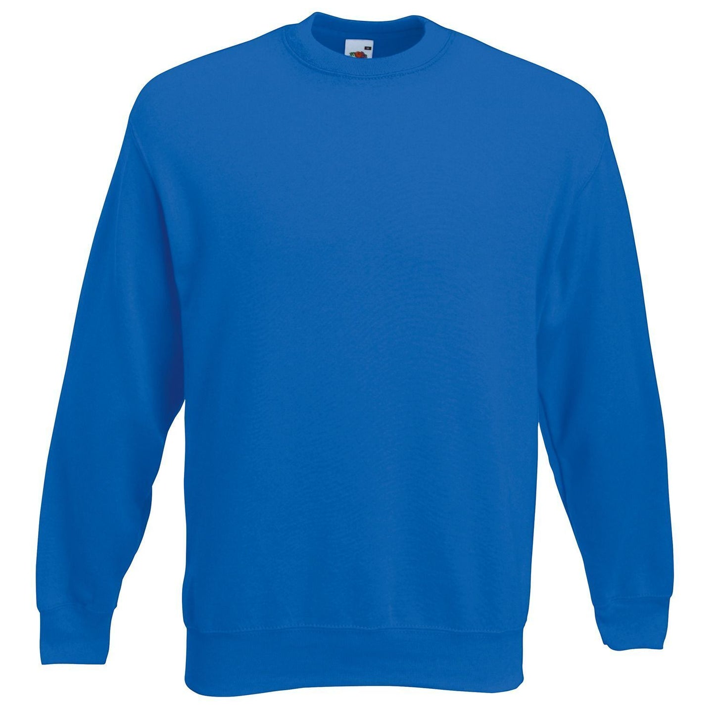 Royal Blue - Front - Fruit Of The Loom Mens Classic 80-20 Set-in Sweatshirt