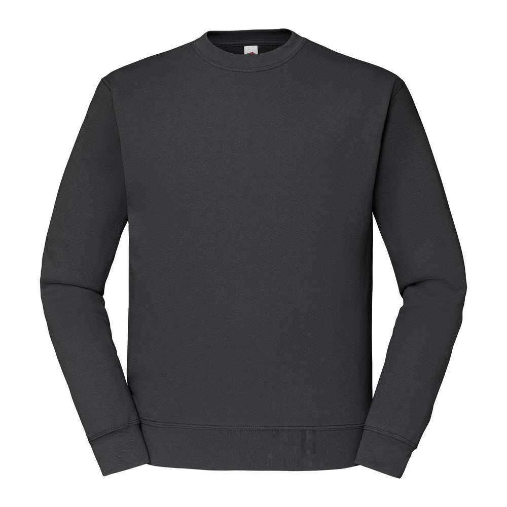 Light Graphite - Front - Fruit Of The Loom Mens Classic 80-20 Set-in Sweatshirt