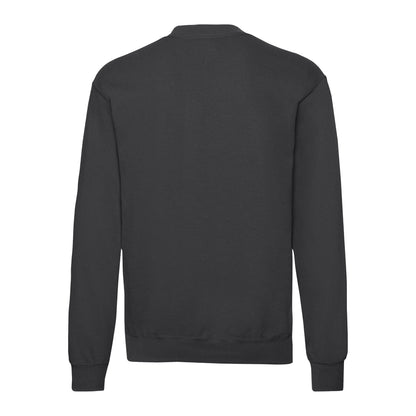 Light Graphite - Back - Fruit Of The Loom Mens Classic 80-20 Set-in Sweatshirt