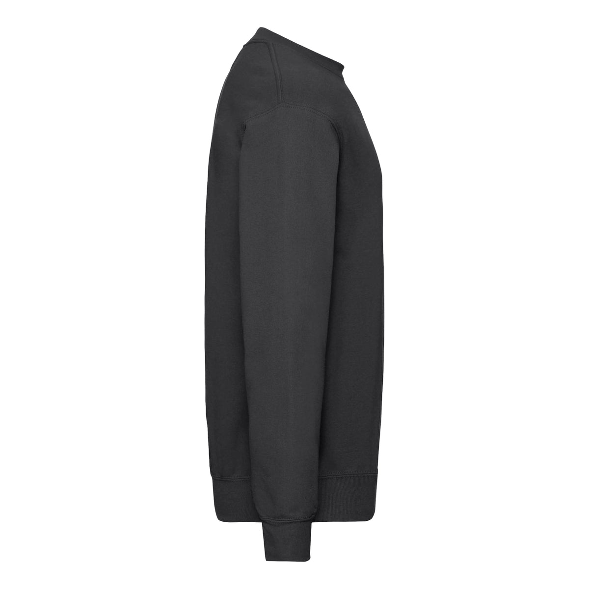 Light Graphite - Side - Fruit Of The Loom Mens Classic 80-20 Set-in Sweatshirt