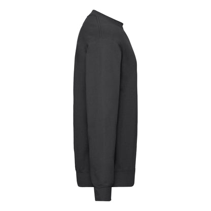 Light Graphite - Side - Fruit Of The Loom Mens Classic 80-20 Set-in Sweatshirt