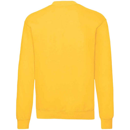 Sunflower - Back - Fruit Of The Loom Mens Classic 80-20 Set-in Sweatshirt