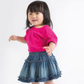 Fuchsia - Back - Larkwood Baby-Childrens Crew Neck T-Shirt - Schoolwear