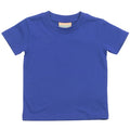 Royal - Front - Larkwood Baby-Childrens Crew Neck T-Shirt - Schoolwear