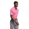 Pink - Side - Adidas Mens Polo Shirt