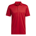 Red - Front - Adidas Mens Polo Shirt