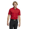 Red - Side - Adidas Mens Performance Polo Shirt