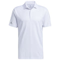White - Front - Adidas Mens Performance Polo Shirt