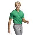 Green - Side - Adidas Mens Polo Shirt