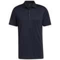 Black - Front - Adidas Mens Polo Shirt