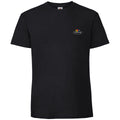 Black - Front - Fruit of the Loom Unisex Adult Vintage T-Shirt