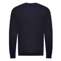 French Navy - Back - Awdis Unisex Adult Organic Sweatshirt