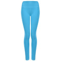 Turquoise - Front - Tombo Womens-Ladies Core Leggings