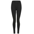 Black - Front - Tombo Womens-Ladies Core Leggings