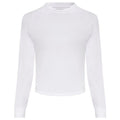 Arctic White - Front - AWDis Cool Womens-Ladies Cross Back T-Shirt
