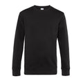 Black - Front - B&C Mens King Sweatshirt