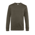 Khaki - Front - B&C Mens King Sweatshirt