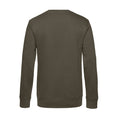 Khaki - Back - B&C Mens King Sweatshirt