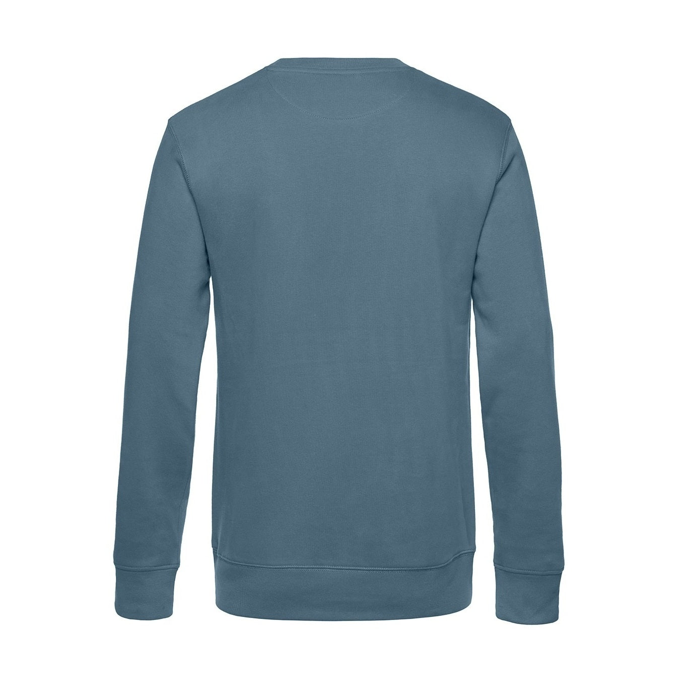 Dusty Blue - Back - B&C Mens King Sweatshirt